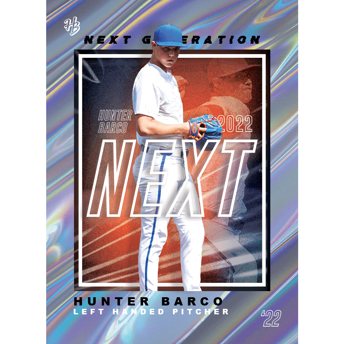 Baseball Card - Refractor