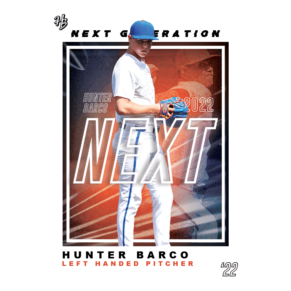 Baseball Card - White